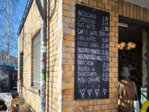 Café mit Kultur in Schöneweide