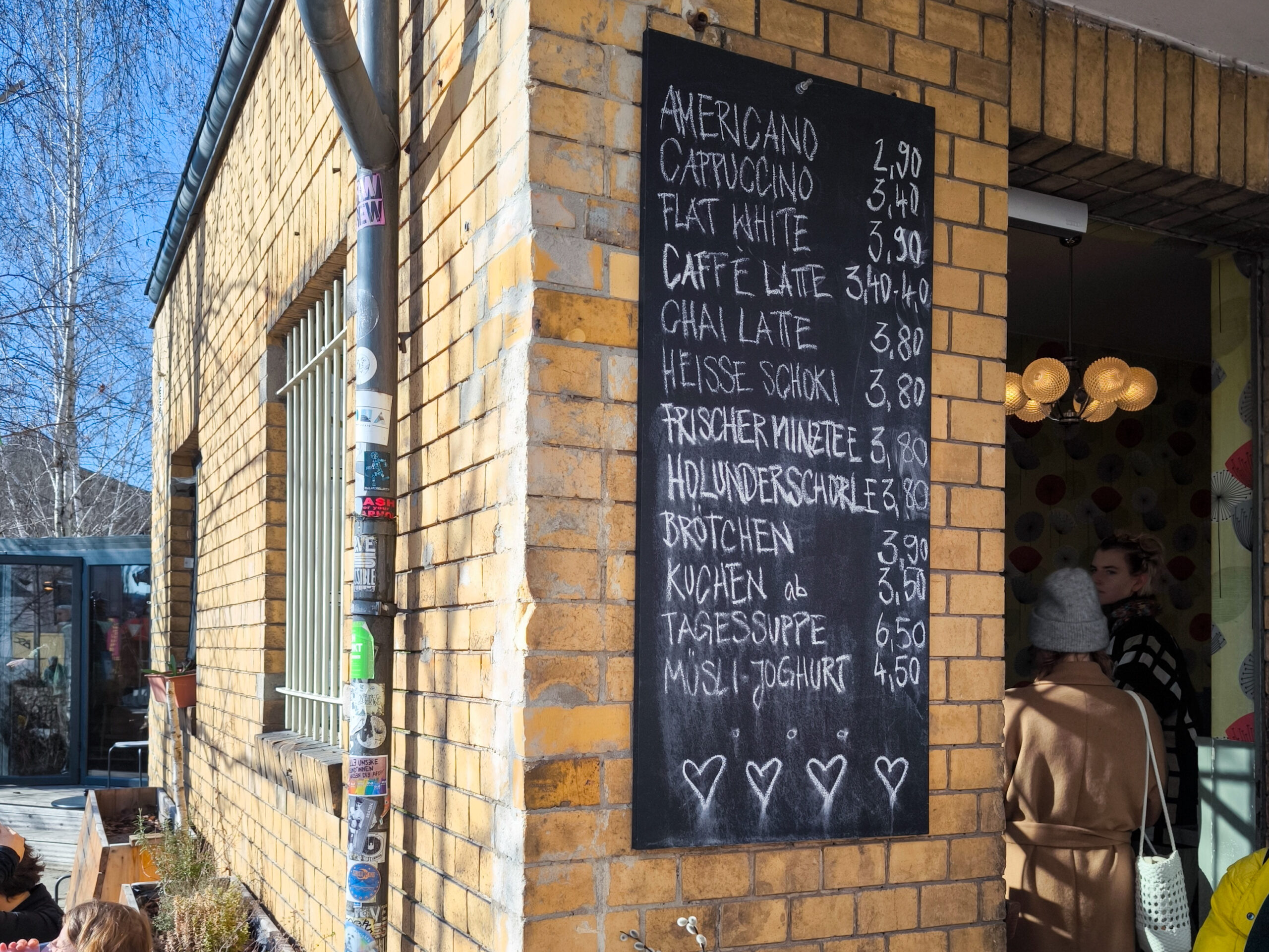 Café mit Kultur in Schöneweide